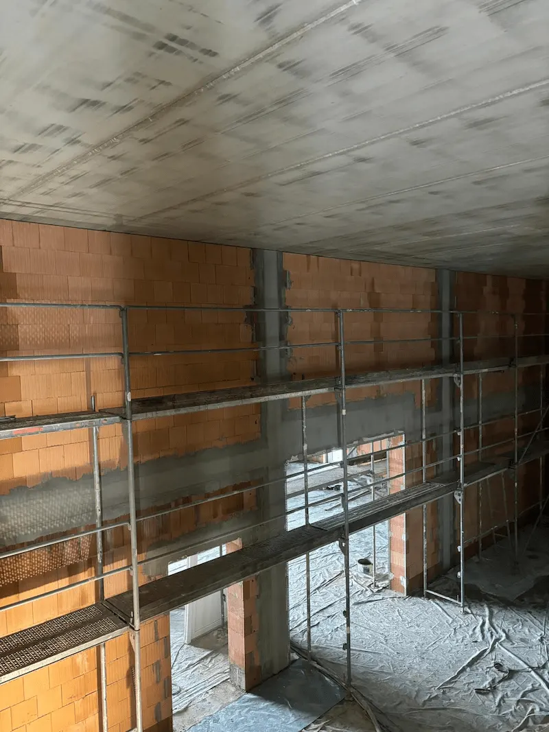 Professioneller Innenputz