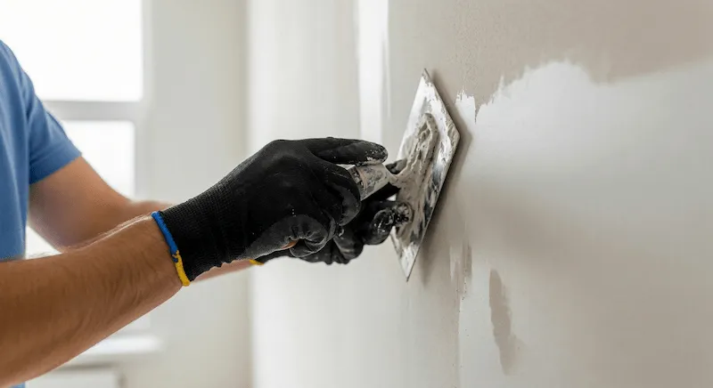 Spachtelarbeiten