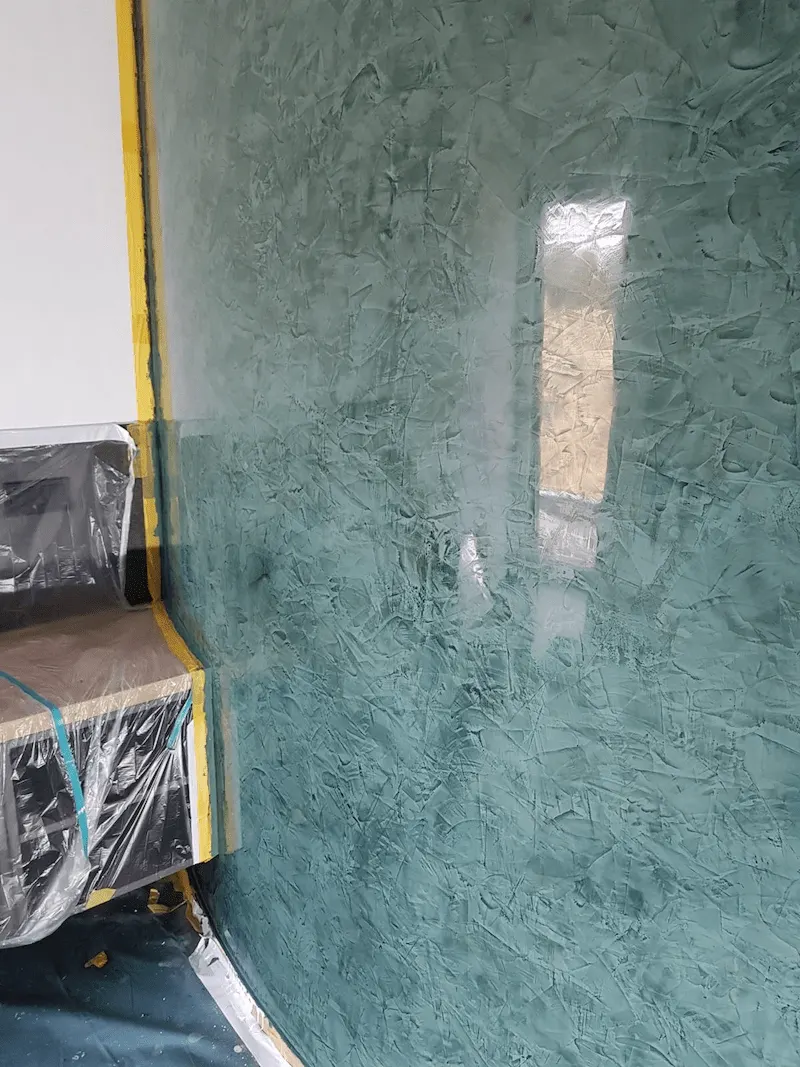 Spachteltechnik Glanz