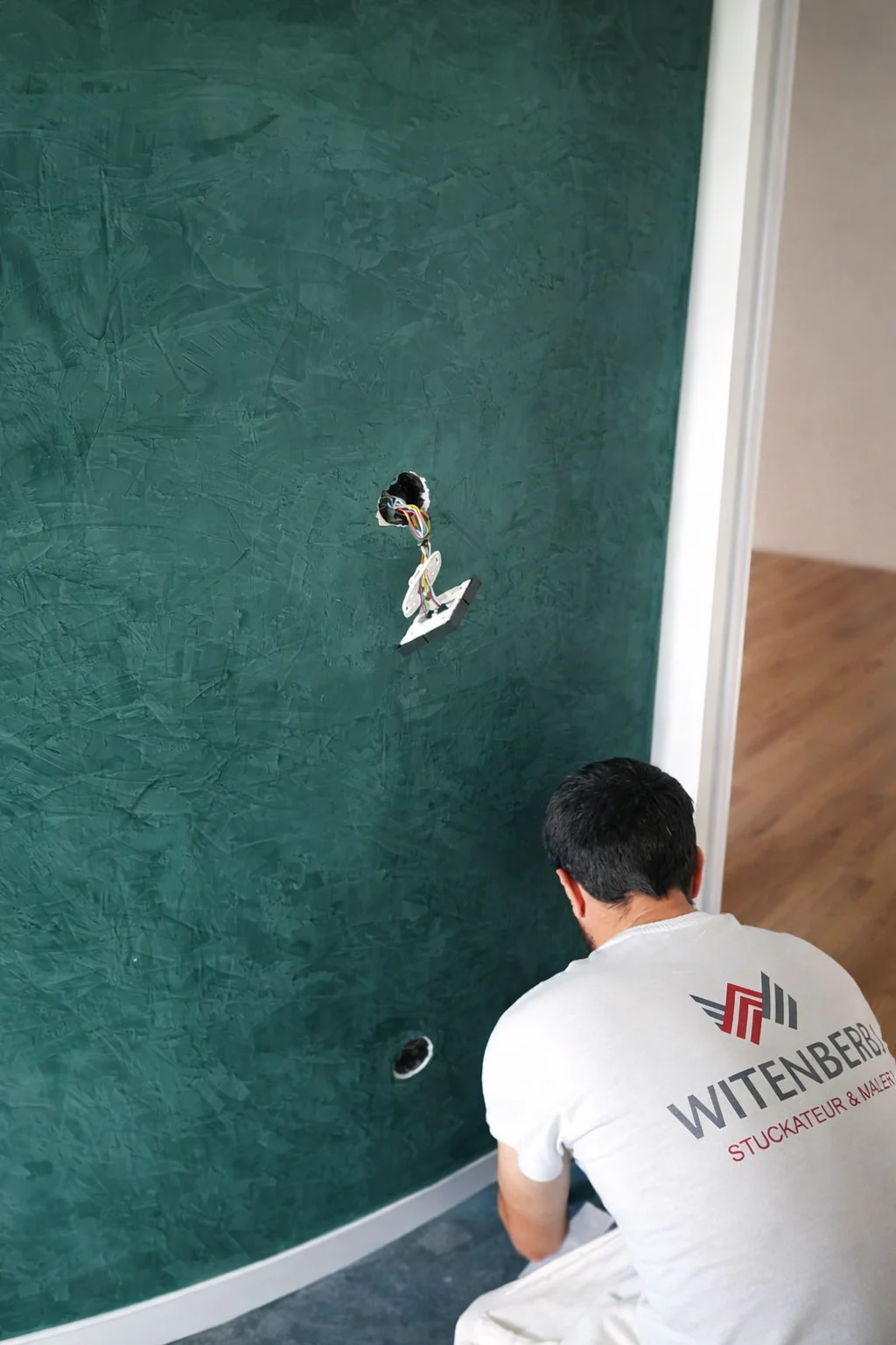 Spachteltechnik in progress