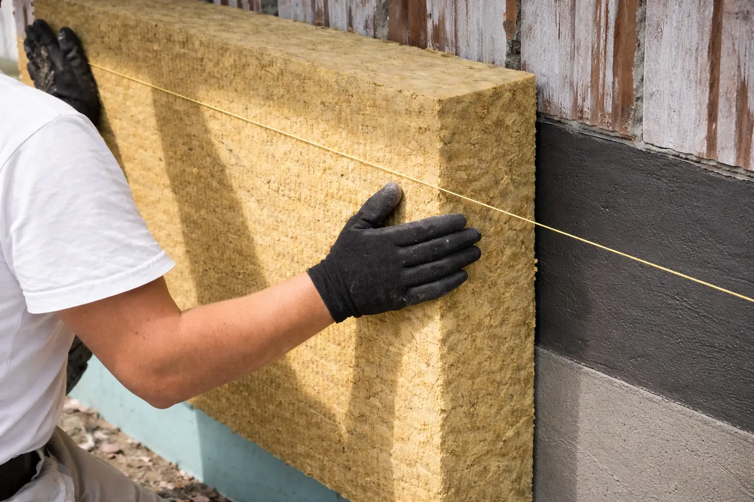 Fassadendämmung WDVS